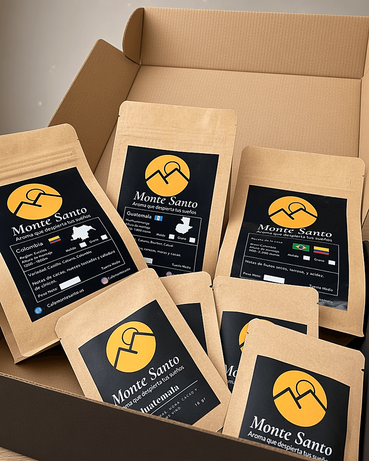 Sampler Box · Tres Orígenes